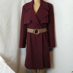 Linda Allard Ellen Tracy Wool Coat